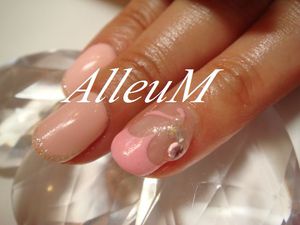 ソフトジェル~ピンクハートネイル☆ ソフトジェル~ピンクハートネイル☆