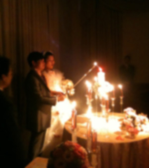 友人の結婚式at琵琶湖