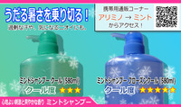 猛暑はミント系の冷やしシャンプーで乗り切りましょう！