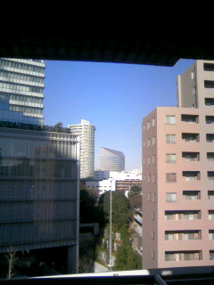 東京の朝の空が好き