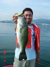 琵琶湖で夏バスGETだぜ！