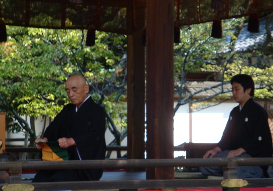 １０月２日  紫式部献茶式 於平野神社