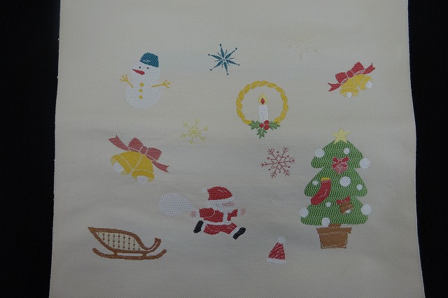 ★☆クリスマス　九寸帯☆★
