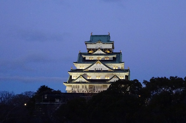 大阪城スーパーイルミネーション