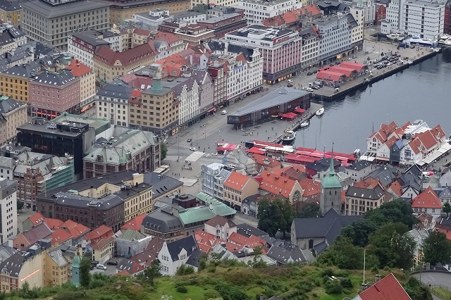 ノルウェー第2の都市ベルゲン