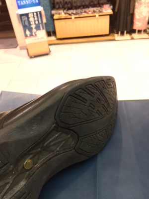【京都】【靴修理】靴底剥がれ修理