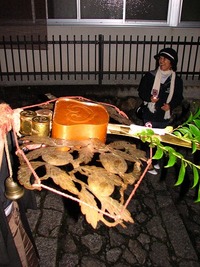 石座神社・岩倉の火祭2008～朝神事～
