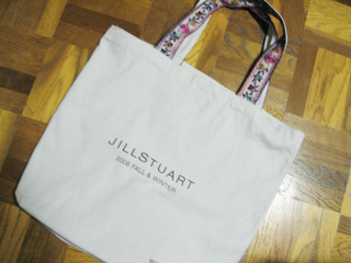 JILL STUART 2008 A/W ショッピングバッグ
