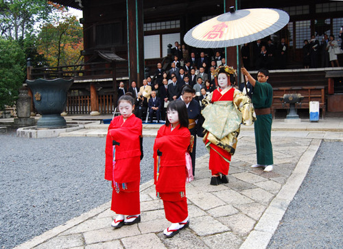 清凉寺(嵯峨釈迦堂)の秋