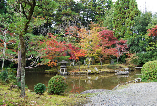 清凉寺(嵯峨釈迦堂)の秋