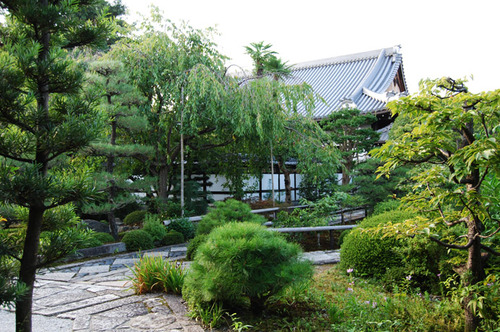 比叡山の額縁門 天寧寺