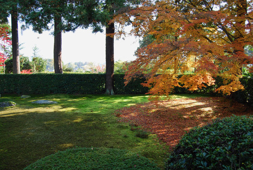 円通寺 比叡山の借景庭園