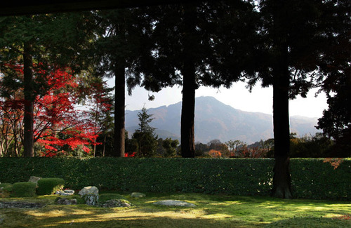 円通寺 比叡山の借景庭園