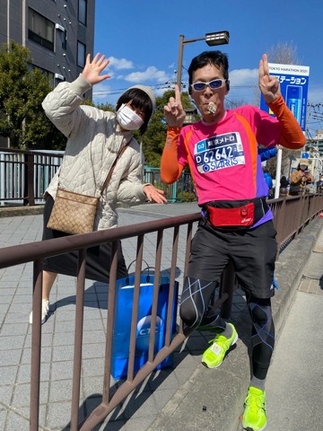 「恋焦がれた「東京マラソン」のお話♪～いちびり編～」