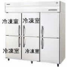 北海道への業務用６ドア冷凍冷蔵庫