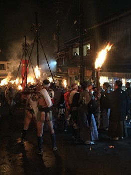 鞍馬の火祭　学生の京都フィールドワーク