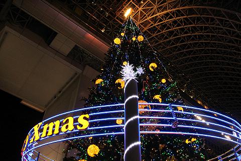 大階段のメリークリスマス　（JR京都駅ビル・大階段）