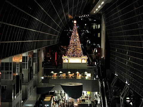 メリー・クリスマス　（JR京都駅）