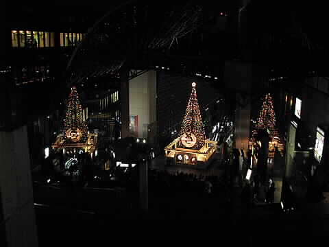メリー・クリスマス　（JR京都駅）