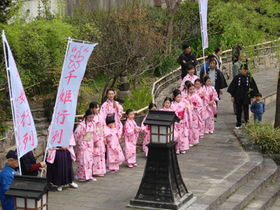 伏見桜祭りを観に行う　その2