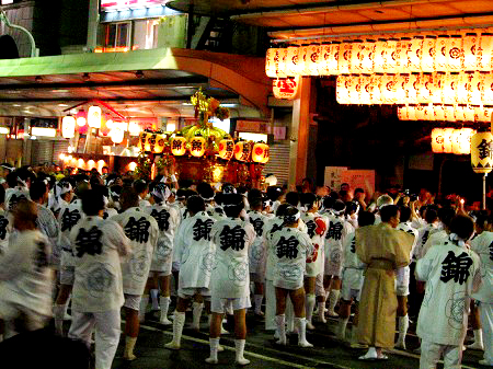 祇園祭2009・神幸祭 四条御旅所前