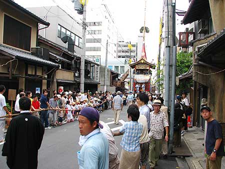 祇園祭2006　新町通　曳き初め　7月13日