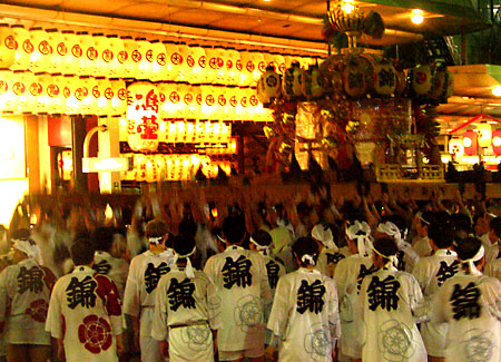 祇園祭2006　神幸祭・四条御旅所　７月17日