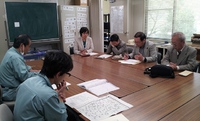 土木事務所へ地域の要望書を提出