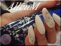 ♡フェザー風ネイル×澪♡ 2015/01/16 11:38:24