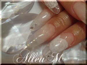 アクリルスカルプチュア～フラワーデザインスカルプチュア☆