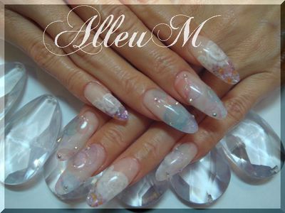 アクリルスカルプチュア～フラワーデザイン　シャボンスカルプチュア☆