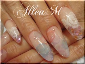 アクリルスカルプチュア～フラワーデザイン　シャボンスカルプチュア☆