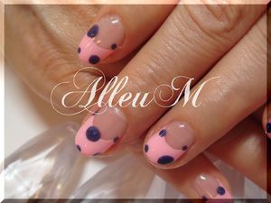 ソフトジェル～ドットネイル☆