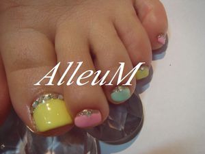 お足元・お手元ソフトジェル～春！パステルネイル☆