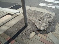 道がわるい