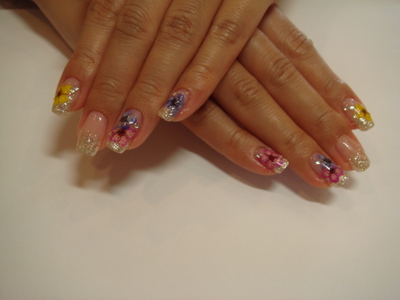 押し花♪NAIL～♪
