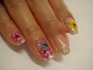 押し花♪NAIL～♪