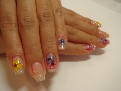 押し花♪NAIL～♪