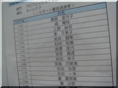 コンテスト結果