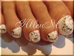 フットバイオジェル&アクリルスカルプチュア☆クリア～！