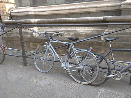 自転車スタイル（ヨーロッパの街で）