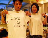金曜日から かもがわカフェでTシャツワークショップします！
