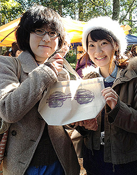 11月の上賀茂神社手づくり市　出店記録。
