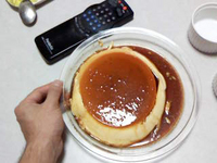 巨大プリン作成！