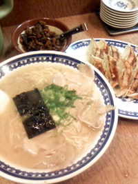 久々のラーメン