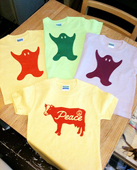 kids用Tシャツが完成しました。