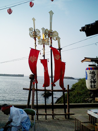 真夏の剣鉾・浅茂川水無月祭