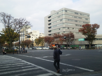 烏丸御池の紅葉