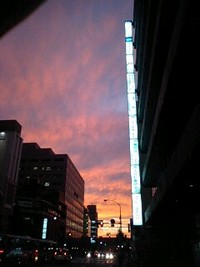 秋の夕暮れ 2008/11/11 19:08:49