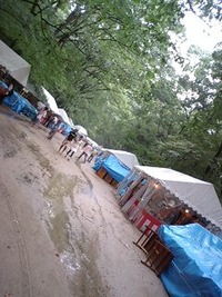 雨の古本まつり 2010/08/12 13:15:23